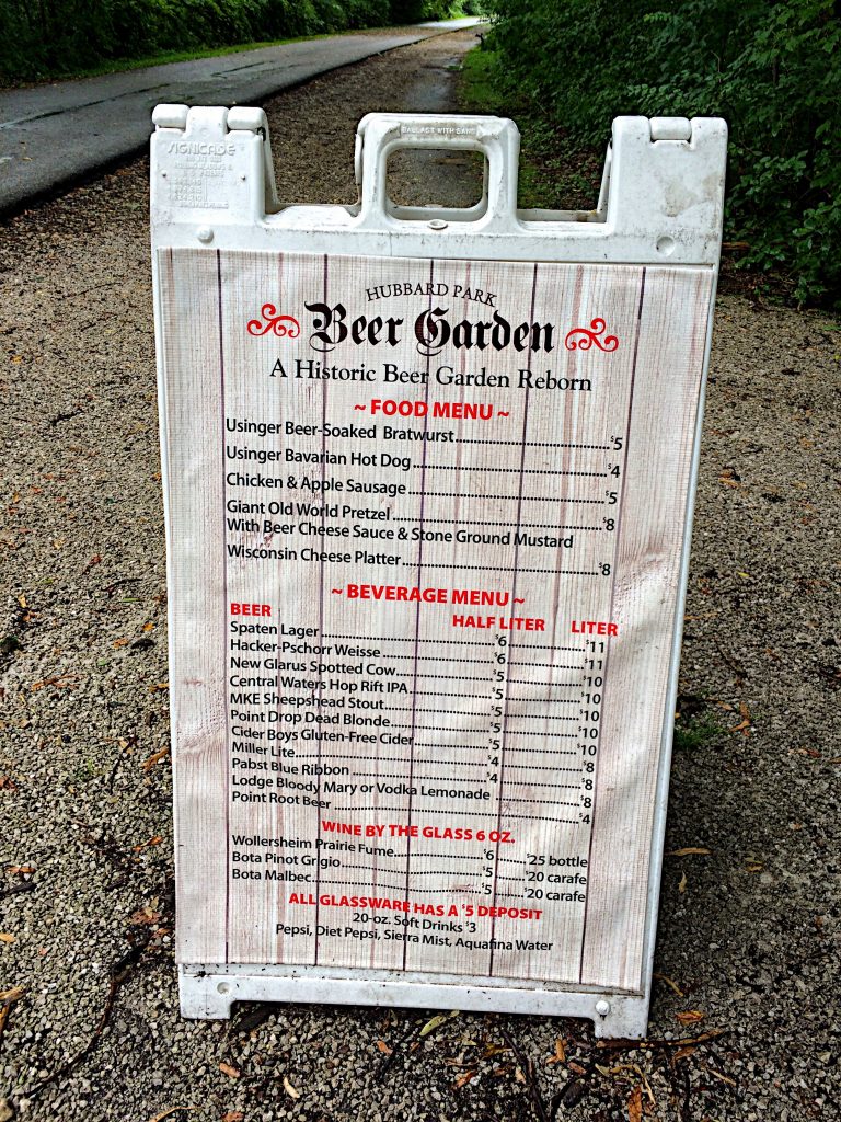 Hubbard Park Beer Garden