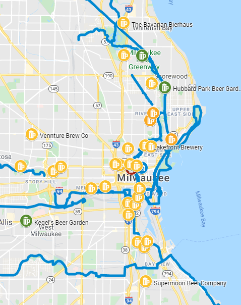 Milwaukee Beery Trails