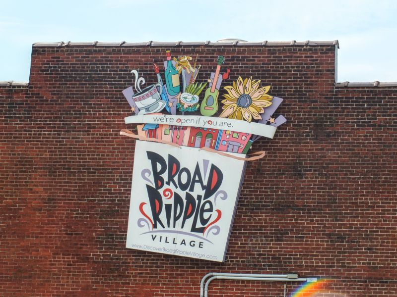 Broad Ripple is one of Indy's entertainment districts