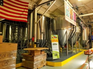Sun King brewhouse floor Sun King brewhouse floor