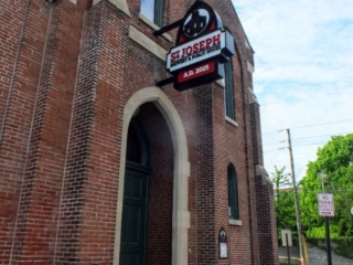St. Joseph Brewery is in a reclaimed church St. Joseph Brewery is in a reclaimed church