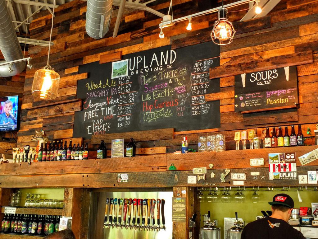 Upland Brewing line-up