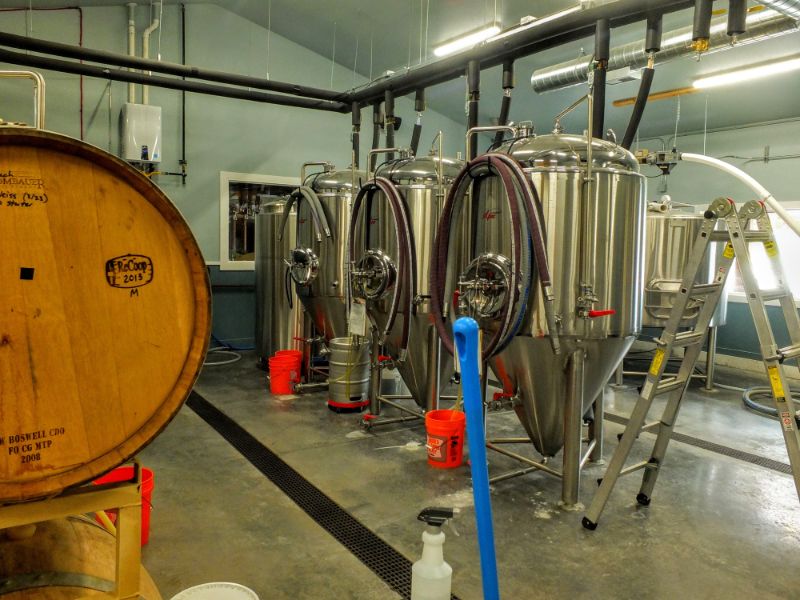 Sacred Waters Brewing fermenters
