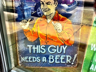 need beer