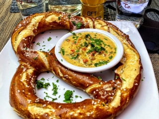 big pretzel