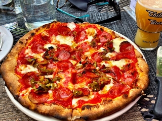 lunch pizza