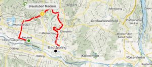 Maxlrain beer hike route
