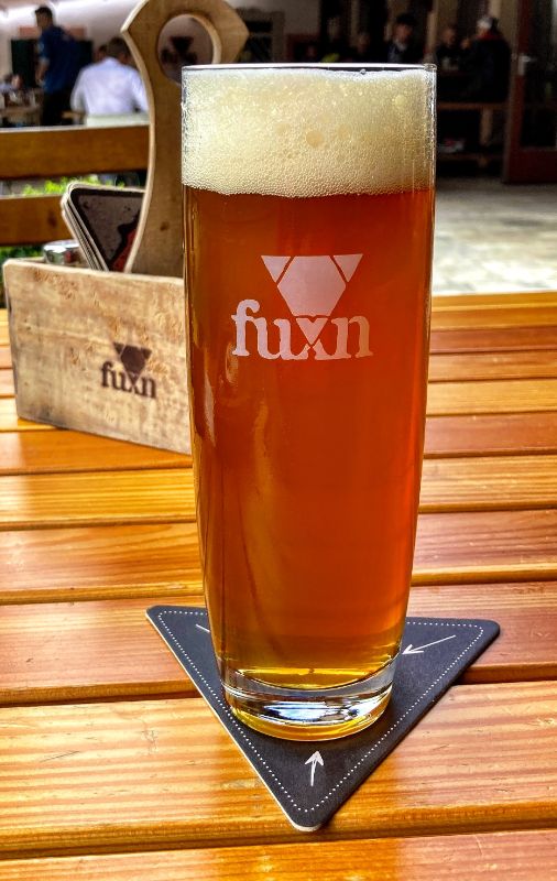 House beer at FUXN