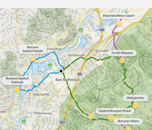 Bad Staffelstein Brewery Hiking Routes
