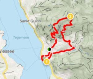 Tegernsee Hike Route