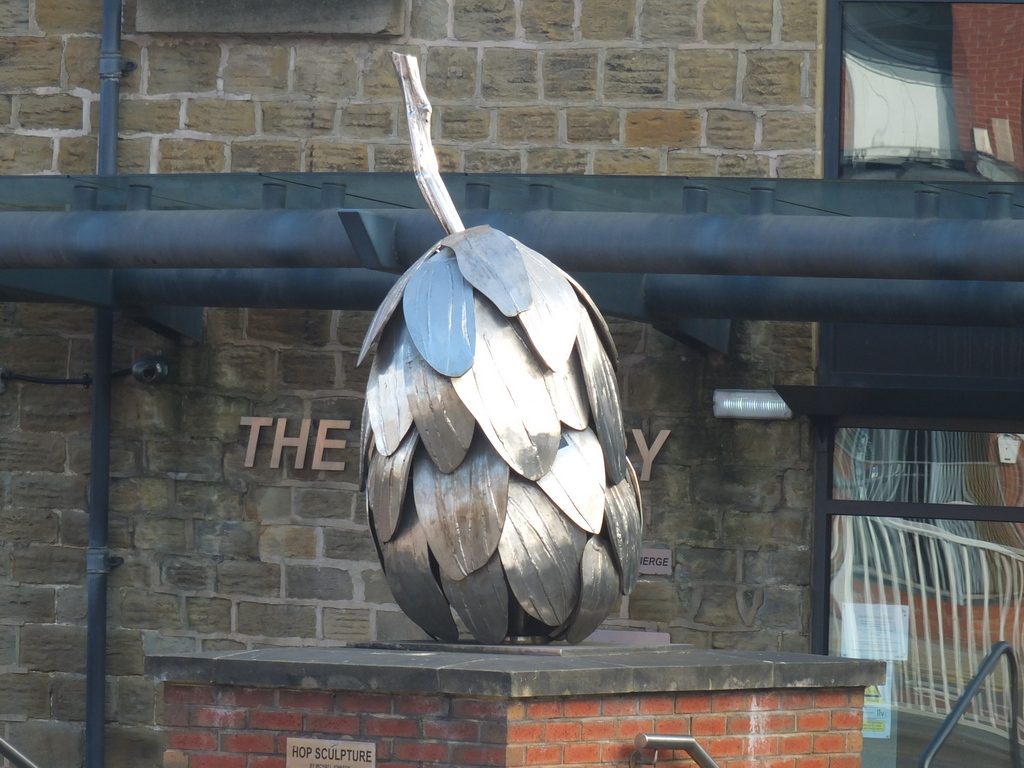 Hops sculpture