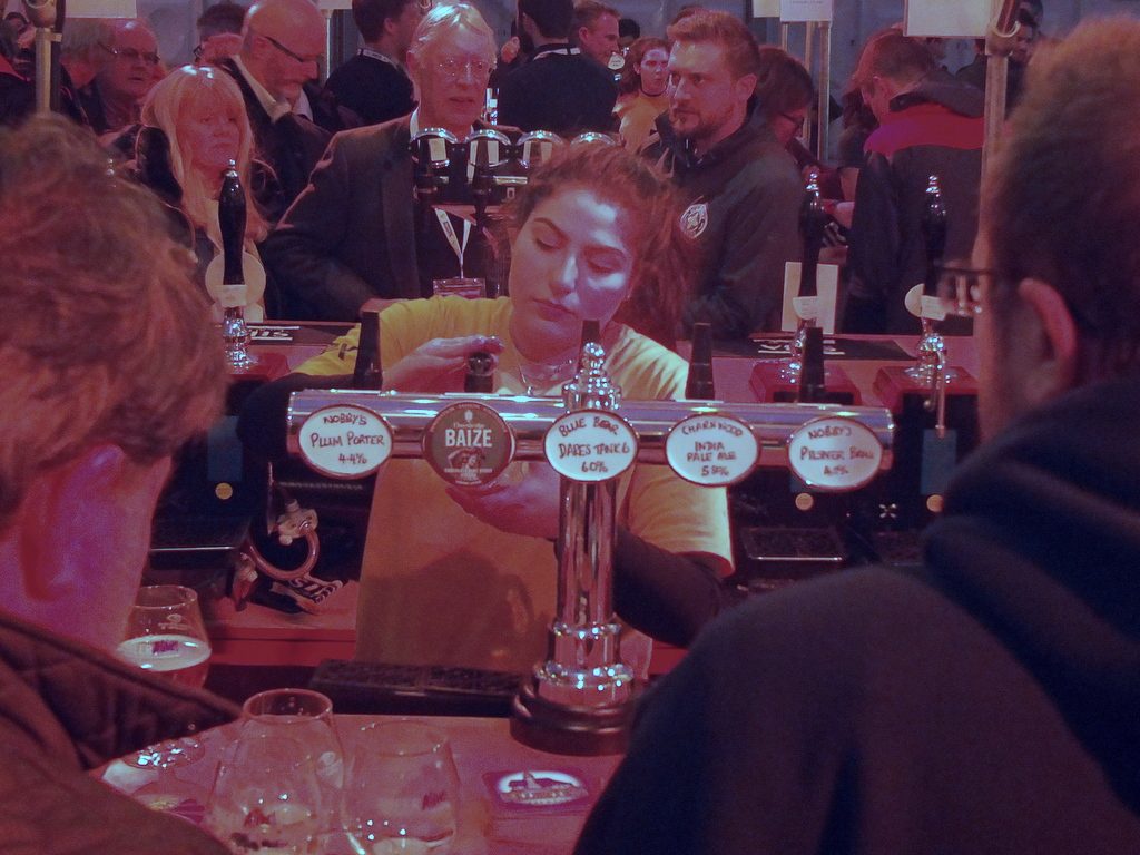 BeerAlive pour