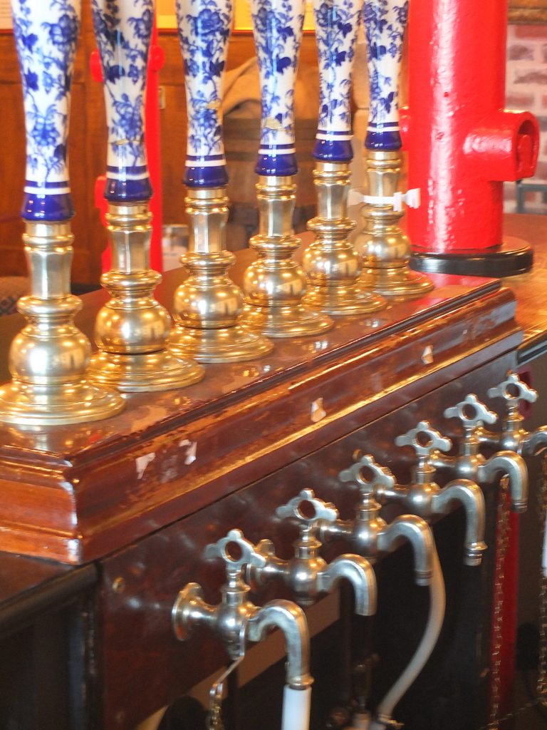 Antique cask handles