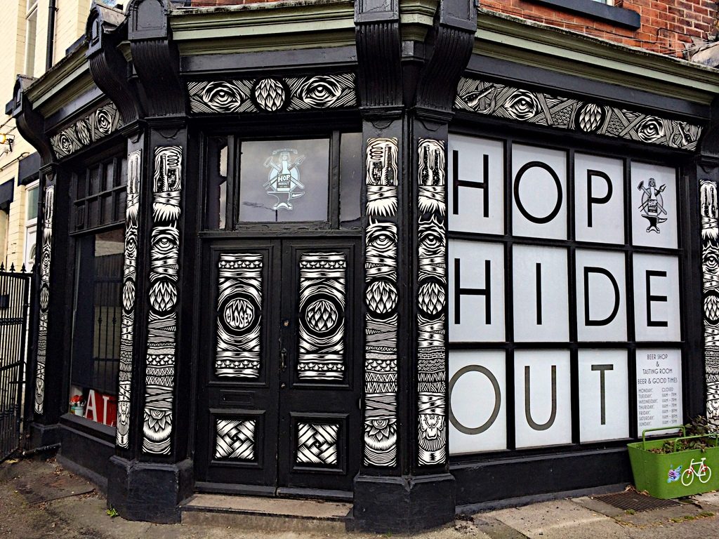 Hop Hide Out beer shop and tap room
