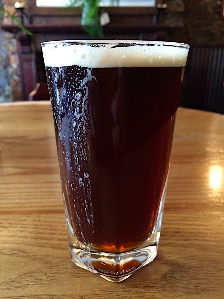 Tasty porter at the Broadfield Ale House