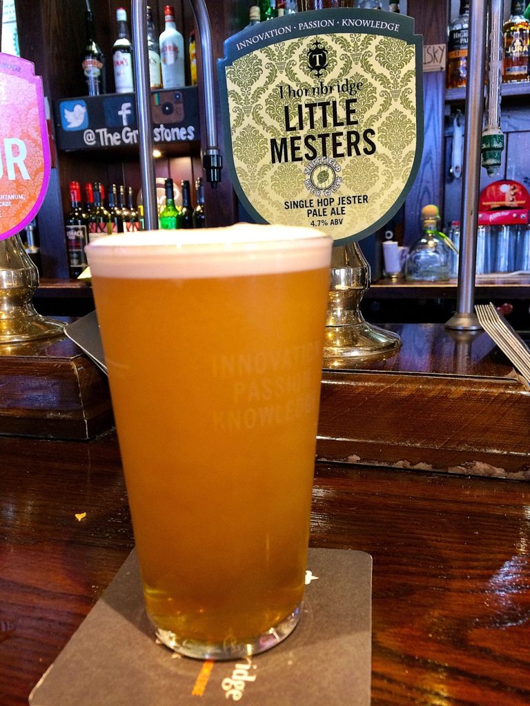 Single Hop Pale Ale at The Greystones Pub