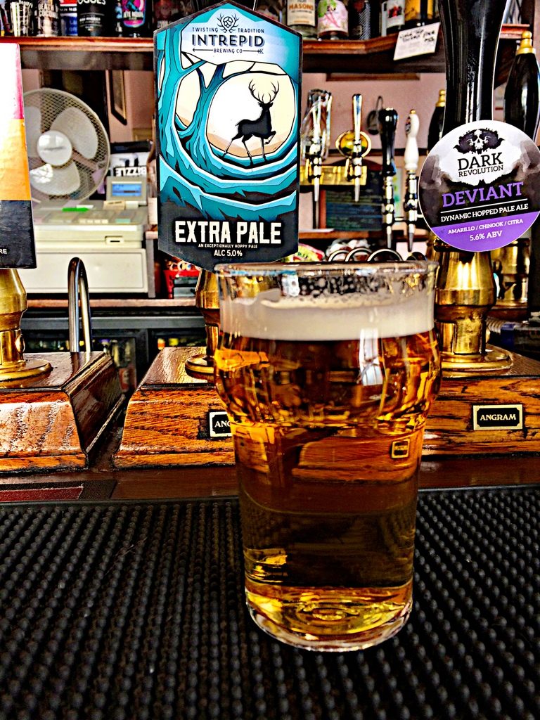 Intrepid Pale Ale at Shakespeares Pub