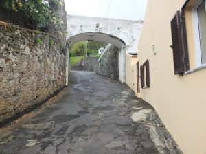 Climbing out of Horta