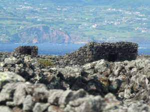 Faial Island in the distance